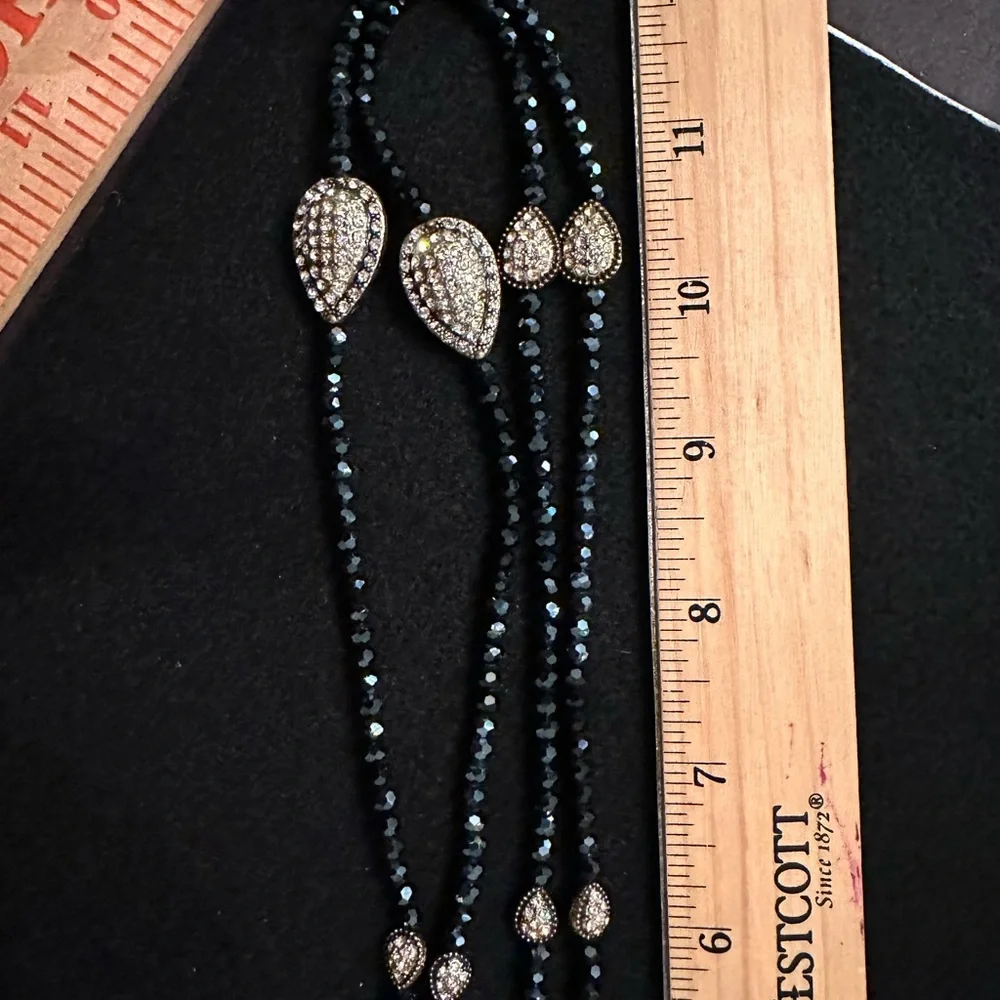 Heidi Daus necklace long can be doubled - Picture 11 of 12